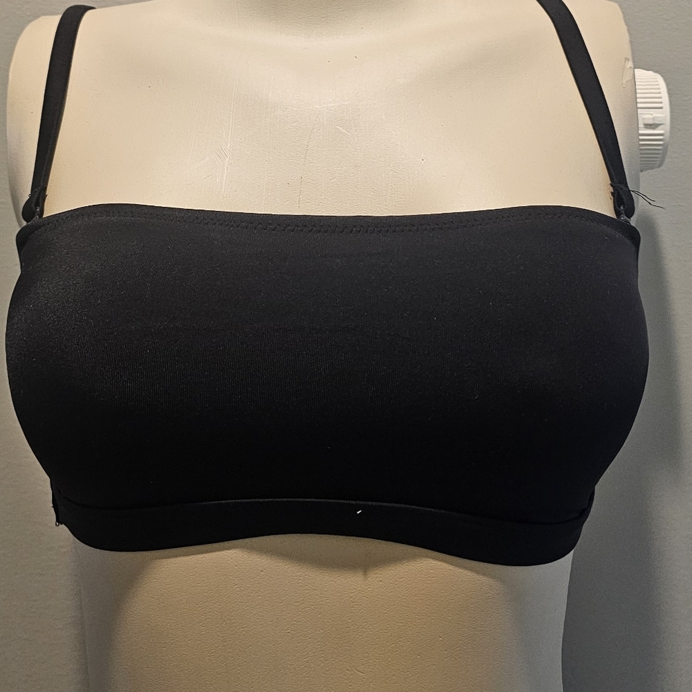 Black Strapless Convertible Bandeau - Women Intimates & Sleepwear